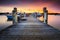 Landscape view at Sydney Fish market port