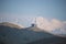 Landscape view to Buzludzha monument, Balkan Mountains, Bulgaria