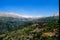 Landscape view to mountains and Kadisha Valley aka Holy Valley, Lebanon