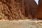 Landscape View of Todgha Gorge Canyon at DadÃ¨s River in High Atlas Mountains, Morocco