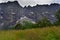 Landscape view of the Troll Wall Trollveggen Norway