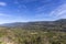 Landscape view of Valle del Jerte, Extremadura, Spain. Urban rural life concept