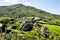 Landscape view in West Kerry, Beara peninsula in Ireland