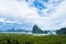 Landscape Viewpoint Samed Nang Chee Bay mountain view point in Phang Nga Province unseen in Thailand travel. Near Phuket Province