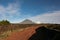 Landscape Views from Faial Island in Azores. Pico Island view