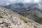 Landscape from Vihren Peak, Pirin Mountain, Bulgaria