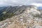 Landscape from Vihren Peak, Pirin Mountain, Bulgaria