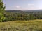 Landscape of the village on the edge of the world in summer