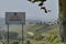 The landscape of the vineyards of Barbaresco