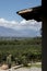 landscape of the vineyards in Cafayate, Salta