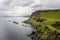 Landscape visible from Rubha nam Brathairean Brothers Point in Isle of Skye, Scotland