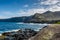 Landscape from the Volcanic Beach of Mosteiros in Sao Miguel, Az