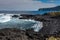 Landscape from the Volcanic Beach of Mosteiros in Sao Miguel, Az