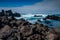 Landscape from the Volcanic Beach of Mosteiros in Sao Miguel, Az