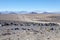 Landscape with volcanos in the Puna de Atacama, Argentina