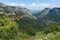 Landscape of Vratsata pass at Balkan Mountains, Bulgaria