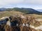 Landscape of Vratsata pass at Balkan Mountains, Bulgaria