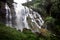 Landscape of wachirathan waterfall, Inthanon National Park, Thai