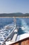 Landscape with water and anchor - Aegean sea, Greece