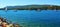 Landscape, water, in Tuscany, in Elba island, Italy