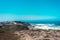 Landscape Wave Breaker, punta de tralca Beach Chile