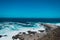 Landscape Wave Breaker, punta de tralca Beach Chile