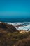 Landscape Wave Breaker, punta de tralca Beach Chile