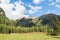 Landscape of the Weisspriachtal in Lungau, Austria