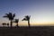 Landscape of  yanbu beach in the evening sunset in Saudi Arabia on  march 29 2019