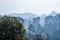 Landscape of Yuanjiajie, Zhangjiajie National Forest Park,