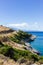 Landscape of zante island,Greece
