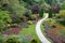 Landscaped Flower Beds with Late Spring and Summer Blooms in Butchart Gardens