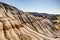 Landscapes in Alberta`s Dinosaur Provincial Park