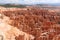 Landscapes amphitheater reddish fairy chimneys Bryce Canyon