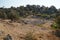 Landscapes of arid countryside in southern Turkey.