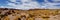 Landscapes of the Atacama Desert: view of Licancabur volcano