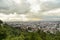 Landscapes of Bogota Hills in Colombia