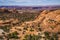 Landscapes of Canyonland National Park in Spring