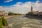 Landscapes of the city of Verona. Verona is a city in the Veneto region of northern Italy. Its historic center, built in a bend of