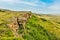 Landscapes of Head Smashed in Buffalo Jump in rural Alberta