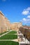 Landscapes old moat in the citadel, Victoria, Gozo.