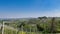 Landscapes of the Piedmontese Langhe of Barolo and Monforte d`Alba with their vineyards