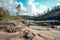 Landscapes of Rio on Pools in the Mountain Pine Ridge Forest Reserve in Belize