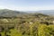 Landscapes of Tuscany. View from Mount Verna. Italy.