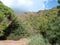 Landscapes of year-round flowering nature at the foot of the Lycian mountain ranges on the Turkish Mediterranean coast.