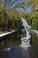 Landscaping - Dolphin Water Fountain