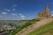 Landshut castle over the river Moselle