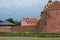 Landskrona Castle Citadellet with its round towers and brick facade