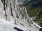 Landslide area, eroded rocks - way to Tilicho base camp, Nepal