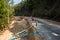 Landslide, Road, Covering, Photographic Slide, Sliding